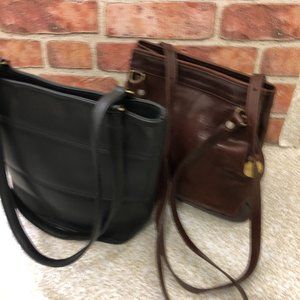 vintage bags lot of 2 bag Coach / brahmin